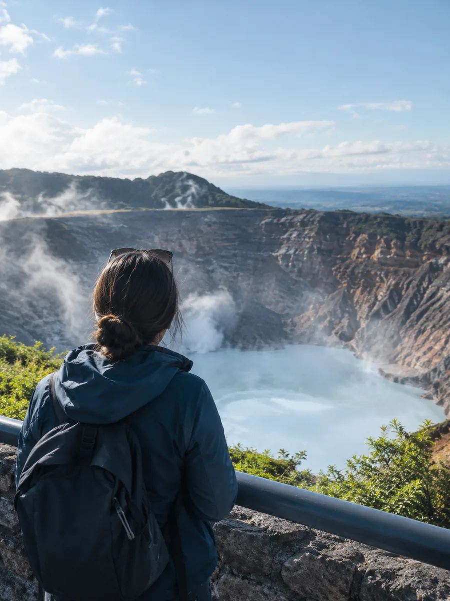 Aussicht im Nationalpark Vulkan Masaya